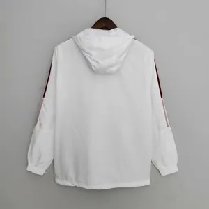 22-23 Flamengo white windbreaker 3