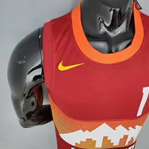 2021 PORTER JR. #1 Nuggets City Edition Red 3