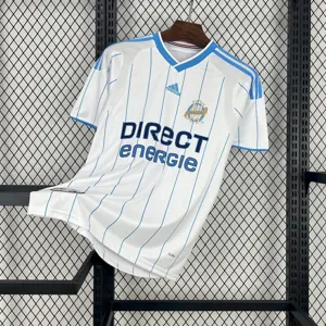 09-10 Marseille Home Retro Kit Vintage Shirt AAAAJersey Supply Yupoo