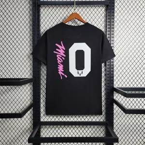 23-24 Inter Miami Casual Shirt Black III Size S-XXL Soccer Jerseys-1 4