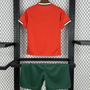 25-26 Portugal Home Kid Kits Youth Apparels Soccer AAAAJersey Yupoo 8