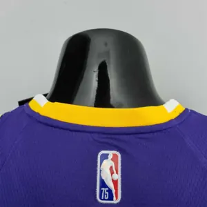 75th Anniversary Rondo #4 Los Angeles Lakers Jordan Purple NBA Jersey 3