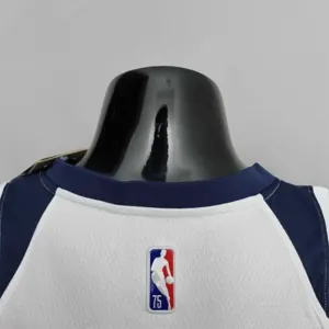 75th Anniversary Minnesota Timberwolves TOWNS#32 Royal White NBA Jersey 8