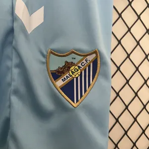 24-25 Malaga Home Kid Kits Youth Apparels Football AAAAJersey Yupoo 1