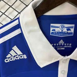 10-11 Schalke 04 Home Retro Kit Vintage Shirt AAAAJersey Supplier Yupoo 2
