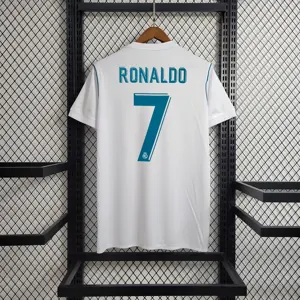 17-18 Real Madrid home white player version 3
