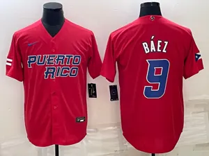 Puerto Rico 2023 World Cup Baseball Jerseys 44
