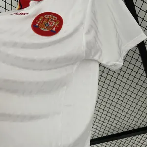 1994 Spain away white retro jersey 7