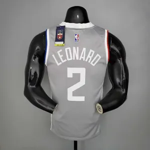 2021 LEONAR0#2 Los Angeles Clippers Bonus Edition Grey 5