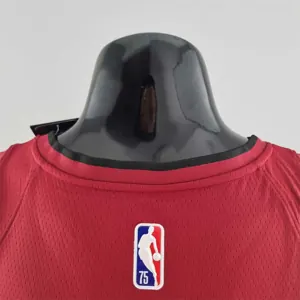75th Anniversary Miami Heat Jordan HERRO#14 Burgundy NBA Jersey 5