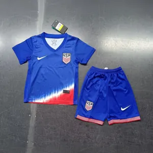 2024 USA Away Kid Kits Children Sets Football AAAAJersey Yupoo