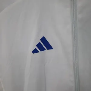 25-26 Real Madrid White Windbreaker Jacket AAAAJersey Supply Yupoo 5