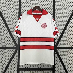 1988 Denmark Away Retro Kit Vintage Shirt AAAAJersey Wholesale Yupoo