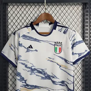 2023 Italy away kids kit 2