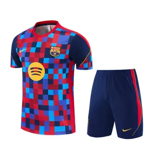 26-27 Barcelona Aldult Kit Football Training Tracksuit Yupoo 5 5