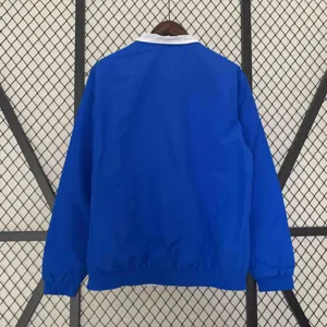 23-24 Roma Reversible Windbreaker White&Blue Double-Sides Jacket Soccer Jerseys For Sale 4