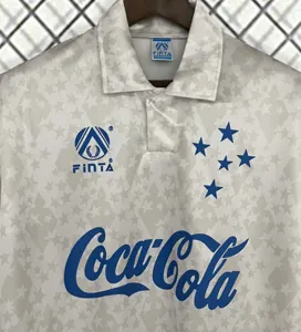 93-94 Cruzeiro Away S-XXL football t-shirt 5
