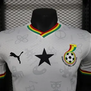 24-25 Ghana Home Kit Player Version Shirt Soccer AAAAJersey Yupoo 6