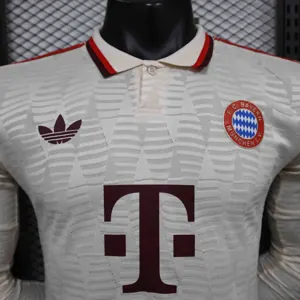24-25 Bayern Munich Third Long Sleeve Kit Player Version Shirt Soccer AAAAJersey Yupoo 2