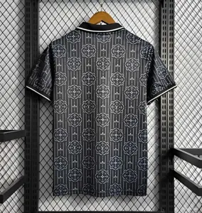 24-25 PSG Paris LV Joint Edition Kit Black POLO été Sports Shirt AAAAJersey Supplier Yupoo 8