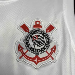 24-25 Corinthians Home Vest Kit Football Apparel AAAAJersey Wholesale Yupoo 5