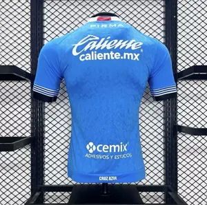 24-25 Cruz Azul Home Kit Player Version Shirt Soccer AAAAJersey Yupoo 1