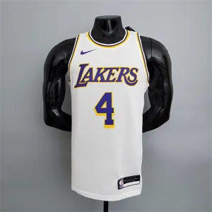 Lakers Rondo#4 Crew Neck White