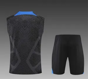 22-23 PSG vest training suit kit Black 9