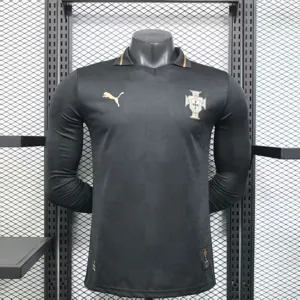 2026 World Cup Portugal Away Kit Player Version Football Long Sleeve Shirt AAAAJersey Supply Yu