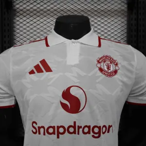 24-25 Manchester United White Special Edition Kit Player Version Shirt AAAAJersey Supplier Yupo 2