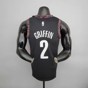 griffin#2 Brooklyn Nets City version black 8