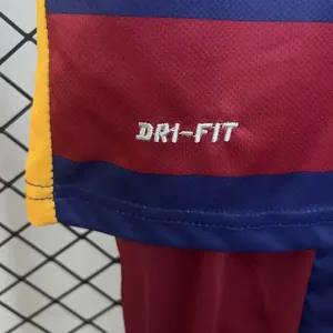 15-16 Barcelona Home Retro Kid Kits Youth Apparels Sport AAAAJersey Yupoo 10