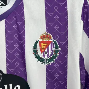 25-26 Real Valladolid Home Kit Football Apparels Sport AAAAJersey Supply Yupoo 1
