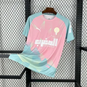 2025 Morocco Special Edition Pink Shirt Soccer Uniform AAAAJersey Supply Yupoo