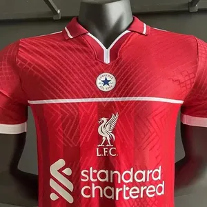 24-25 Liverpool x Converse Joint Edition Kit Player Version Shirt Football AAAAJersey Yupoo S-2XL 5