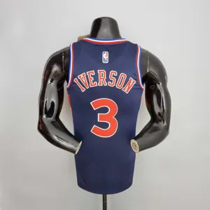 2022 Iverson#3 76ers Royal Blue 9