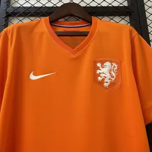 2014 Netherlands Home Retro Kit Vintage Shirt AAAAJersey Dropship Yupoo 3