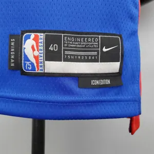 75th Anniversary Rose #25 Pistons Blue 8