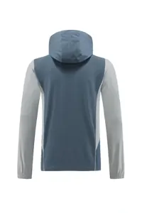 23-24 Real Madrid Hoodies Windbreaker Grey Jackets Soccer Jerseys Yupoo 1