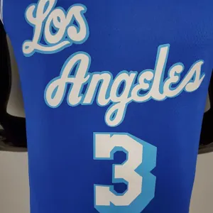 2021 DAVIS#3 Lakers Retro Blue 6