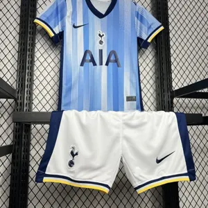 24-25 Tottenham Hotspur Away Kid Kits Youth Apparels Football AAAAJersey Yupoo 6