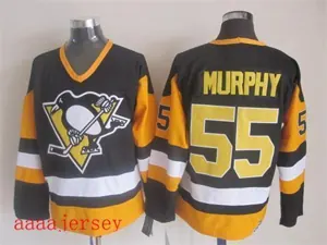 Pittsburgh Penguins retro ice hockey jersey M-3XL 匹兹堡企鹅队复古冰球服 9
