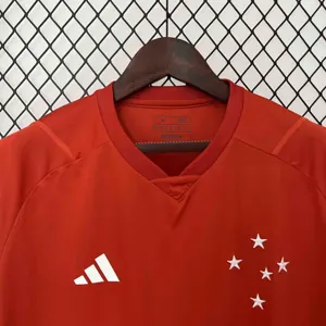 24-25 Cruzeiro Red Training Kit Football AAAAJersey Supplier 2