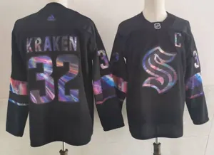 Seattle Kraken ice hockey jersey M-3XL 西雅图海妖队冰球服