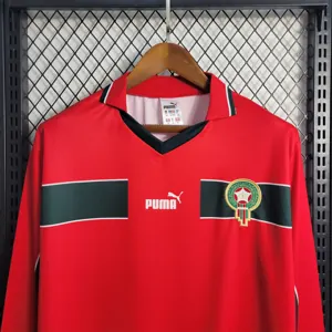 1998 Morocco third away long-sleeved 2