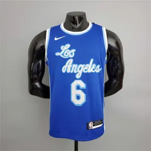 Lakers James#6 Latin Night (High Head) Blue