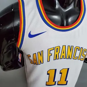 Warriors San Francisco THOMPSON#11 White 3