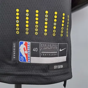2022 75th Anniversary Thompson #11 Warriors City Edition Black 8