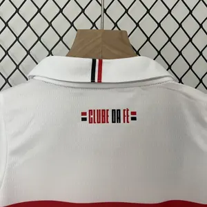 24-25 Sao Paulo Home Kid Kits Children Sets Football Replicas Yupoo 5