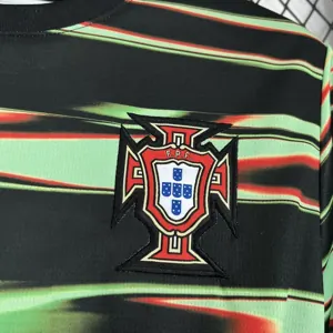 2025 Portugal Pre-Match Green Shirt Football Uniforms AAAAJersey Supplier Yupoo 3